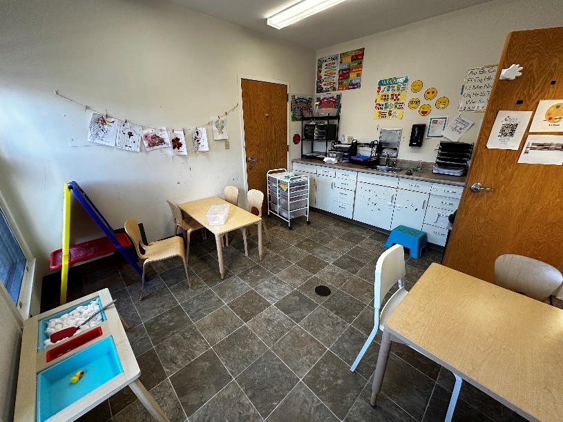 Therapy space at BlueSprig Autism Columbia